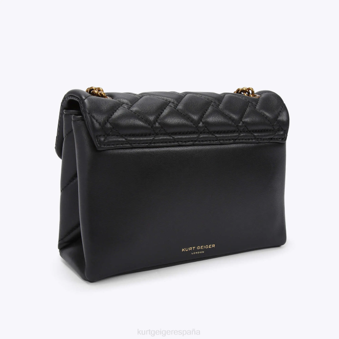 Kurt Geiger mujer bolso kensington mediano londres ojo 2LPR80 | bolsas combinación negra